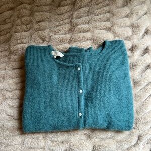 Sezane Button-Up Women's Sweater